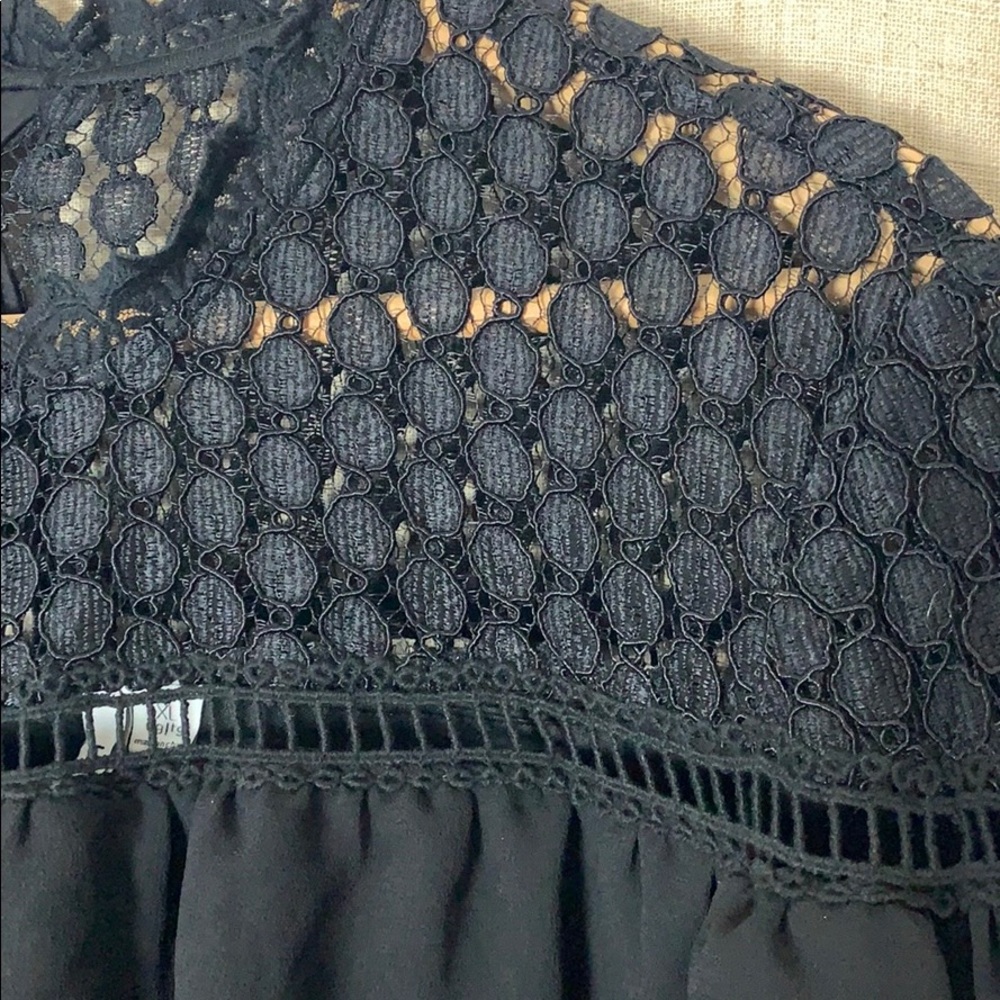 Kensie lace ruffle dress